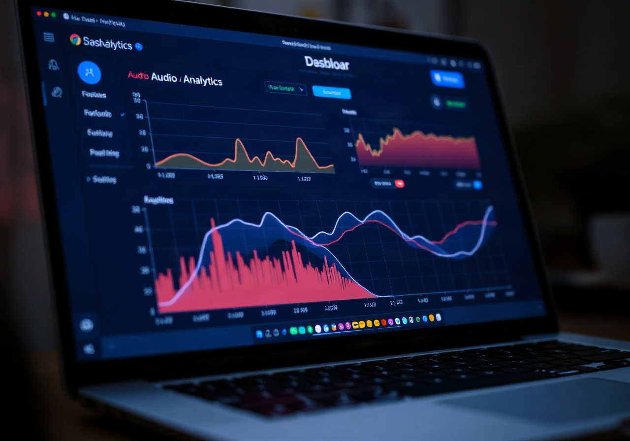 Интерфейс дашборда SoniX с графиками аналитики